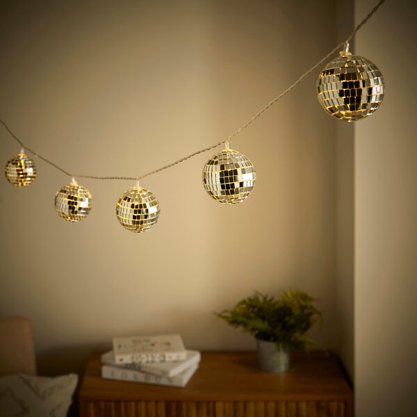 Disco Ball String Lights