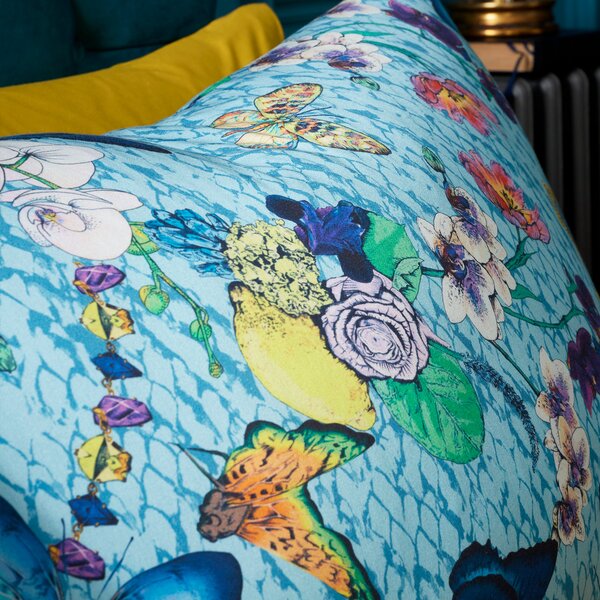 Matthew Williamson Heritage Butterfly Cotton Pillowcase Pair