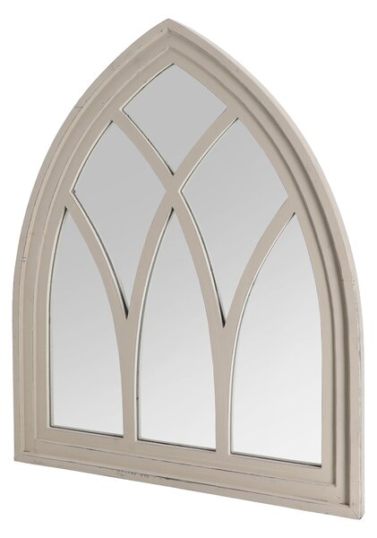 Fallen Fruits Gothic Arched Indoor Outdoor Wall Mirror