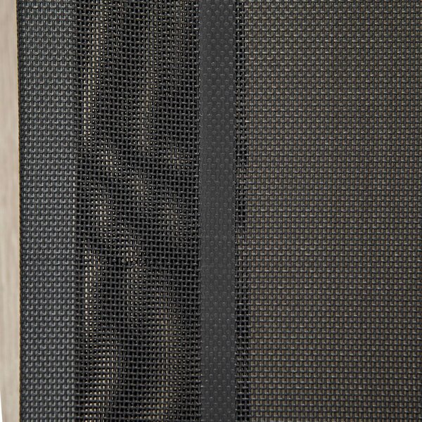 PawHut Cooling Elevated Pet Bed, Cot-Style for Large to Medium Dogs, Breathable Mesh Fabric with Non-slip Pads, 110 x 75 x 20 cm, Black Aosom UK