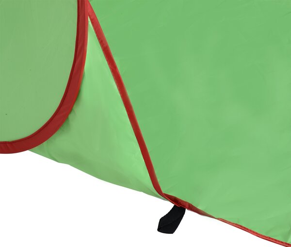Outsunny Portable Beach Haven: Instant Pop-Up Shelter for 2-3, UV30+ Protection, Lightweight Sunshade for Seaside & Hiking, Verdant Green Aosom UK