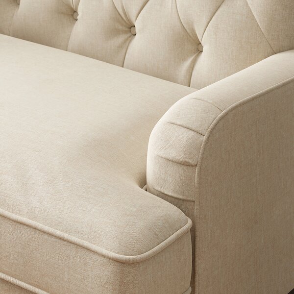 Beatrice Buttoned Luna Snuggle Chair