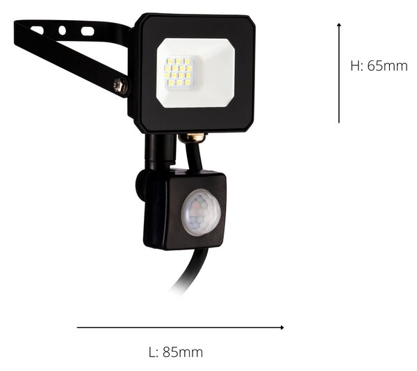 EGLO Risacca-E PIR Sensor Outdoor Flood Light