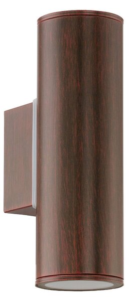 EGLO RIGA Antique Brown Outdoor Wall Light