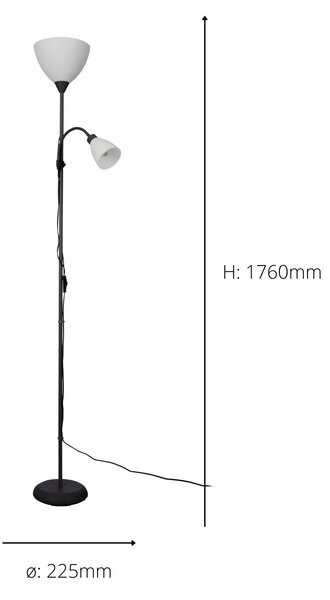 EGLO Essentials Montanini-E Floor Lamp