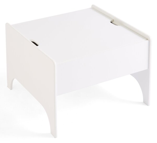 Kids Flynn Racetrack Play Table, White