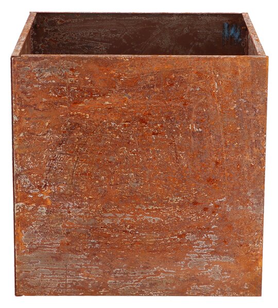 Fallen Fruits Square Rust Planter