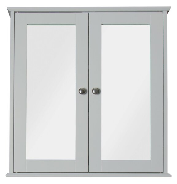 FlexiFix Ashby Wooden Double Door Cabinet, Grey