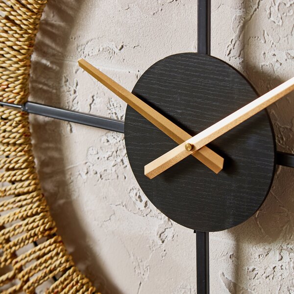 Seagrass Skeleton Wall Clock