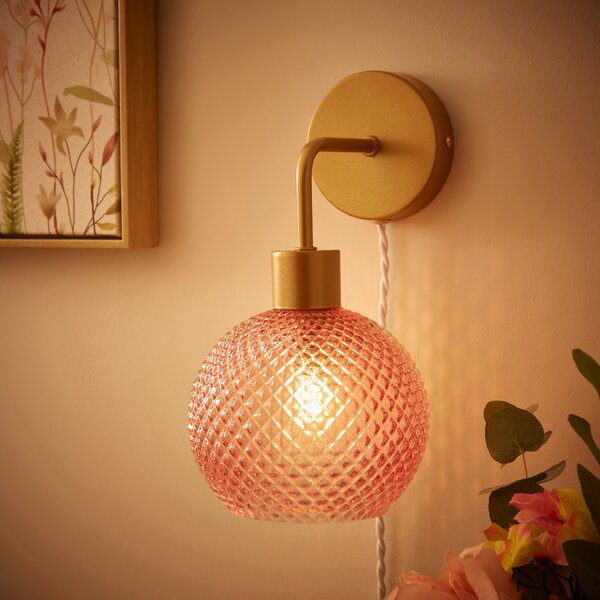 Elodie Plug In Wall Light