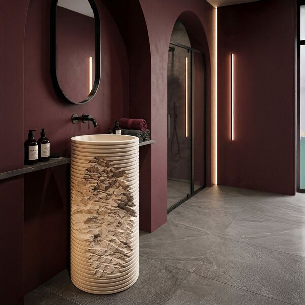 Freestanding basin REA Travena Round