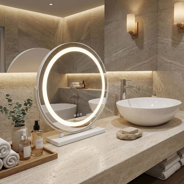 Mirror LED MAKE-UP White 40 cm