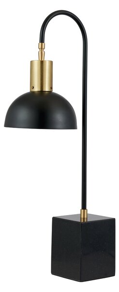 Mayfair Matt Black Domed Task Table Lamp