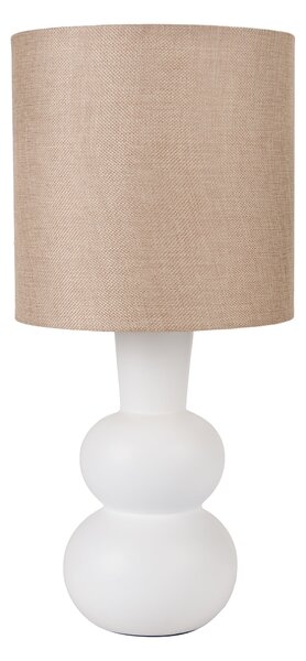 Aaliyah Curved Bottle Ceramic Table Lamp