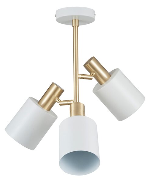 Biba 3 Light Semi Flush Ceiling Light