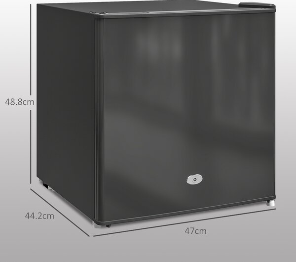 HOMCOM 35L Mini Freezer, -24℃ to -14℃ Temperature - Black