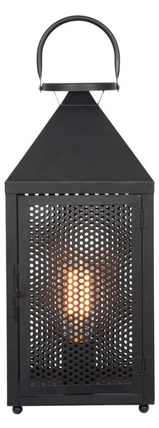 Folkstone Metal Punched Lantern Table Lamp