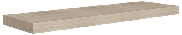 Floating Wall Shelf Oak 80x23.5x3.8 cm MDF