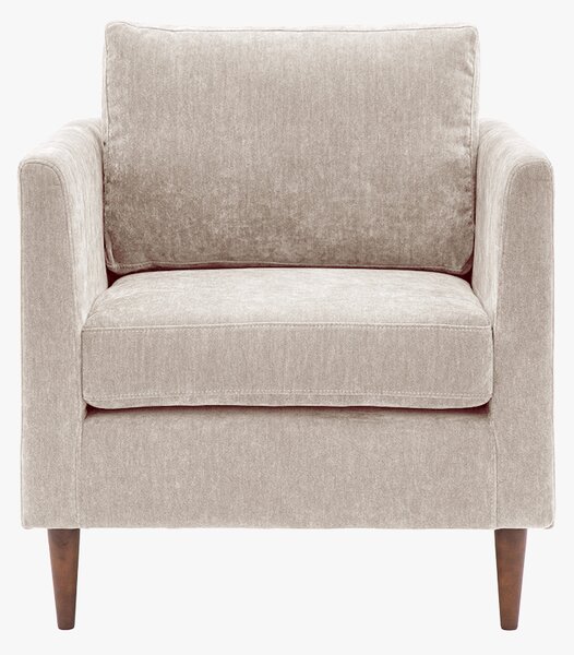Sloucher Armchair in Light Grey