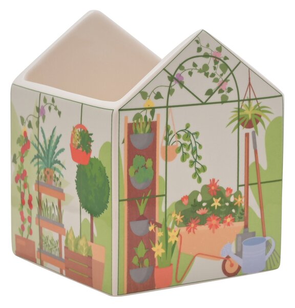 The Cottage Garden Greenhouse Ceramic Plant Pot