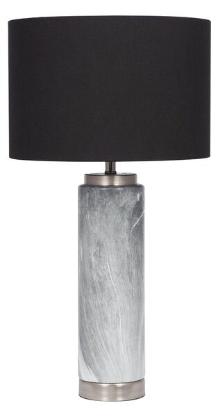 Carrara Grey Tall Table Lamp