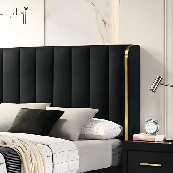 Phoenix Bed Frame, Velvet