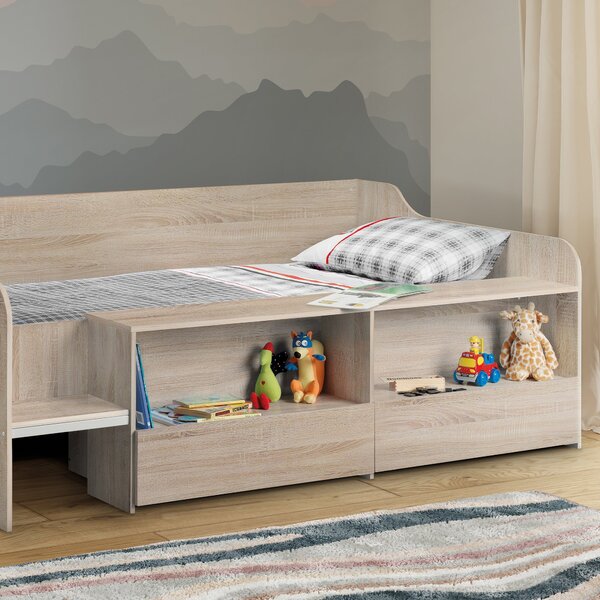 Stella Low Sleeper Children's Bed with Shelving