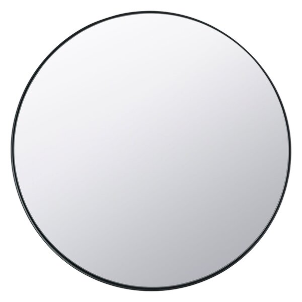 Slim Frame Round Wall Mirror