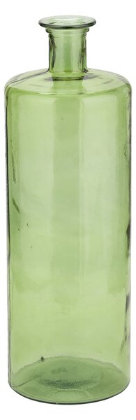 Tall Recycled Glass Bottle Vase