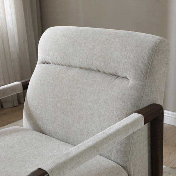 Myla Chenille Natural Accent Chair