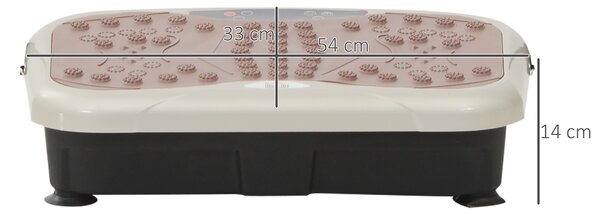 HOMCOM Vibration Plate Machine, 54L x 33W x 14Hcm