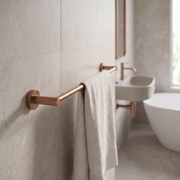 Bathroom hanger 5601 Leo Brush Copper
