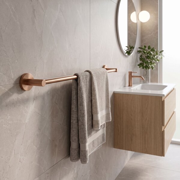 Bathroom hanger 5601 Leo Brush Copper