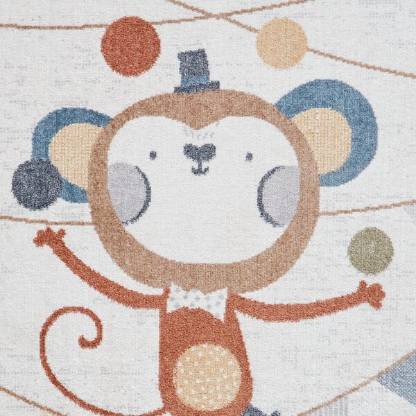 Vida Monkey Washable Rug