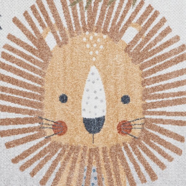 Vida Lion Washable Rug