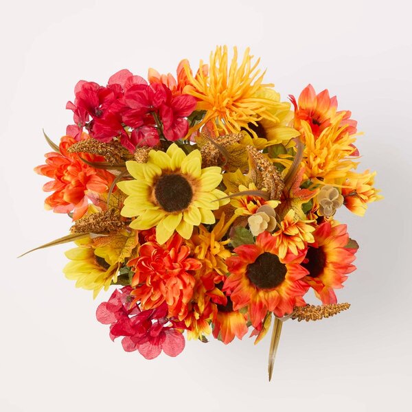 Homescapes Artificial Autumn Flower Bouquet, Autumn Flowers, Set of 2