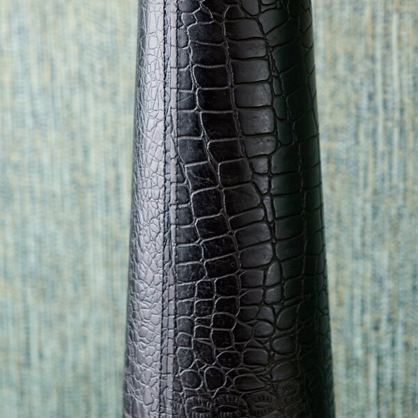 Laurence Croc Textured Leather Table Lamp