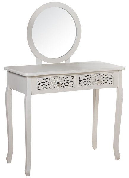 Dresser Alexandra House Living White Wood 90 x 78 x 40 cm