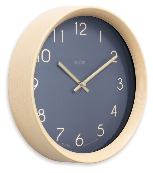 Acctim Upsilon Grey Wall Clock