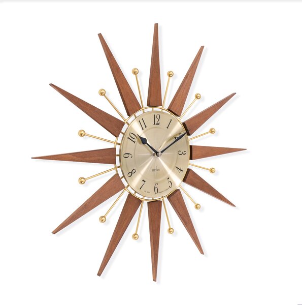 Acctim Wolcott Wooden Wall Clock