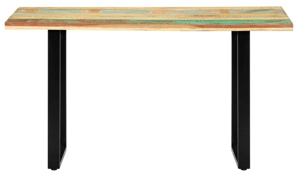 Dining Table 140x70x76 cm Solid Reclaimed Wood