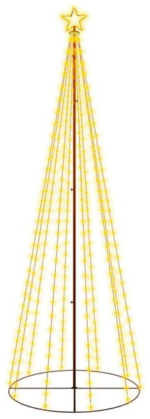 Christmas Cone Tree Warm White 310 LEDs 100x300 cm