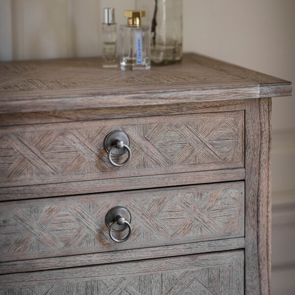 Modesto 4 Drawer Narrow Vanity Chest