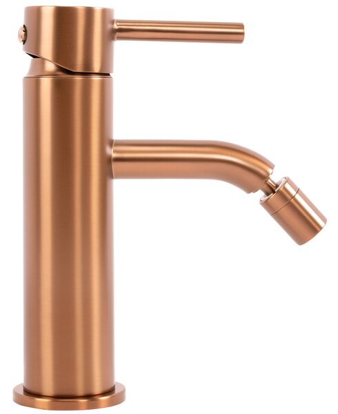 Bidet faucet Rea Lungo Copper Brush