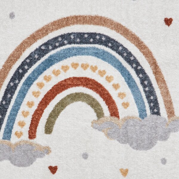 Vida Rainbow Washable Rug