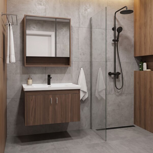 Bathroom furniture set with washbasin Arvo DB66-70 70CM