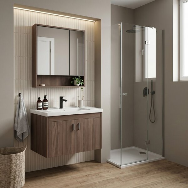 Bathroom furniture set with washbasin Arvo DB66-70 70CM