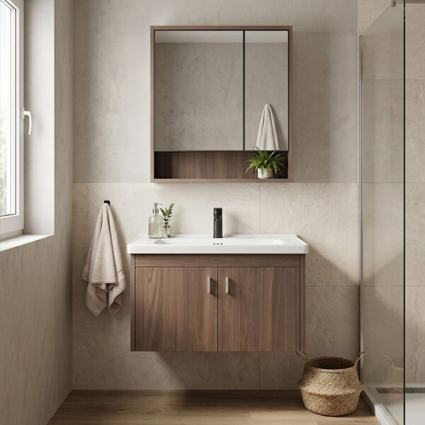 Bathroom furniture set with washbasin Arvo DB66-70 70CM
