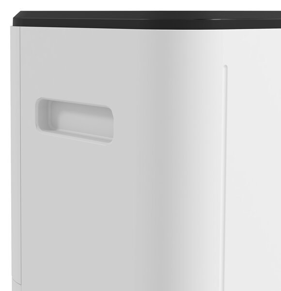 HOMCOM 20L/Day Quiet Compact Dehumidifier with 24H Timer, 3 Dehumidifying Modes, for Home Laundry Basement Aosom UK