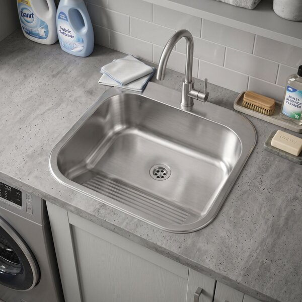 Utility sink 201 Brushed Stainless Steel
